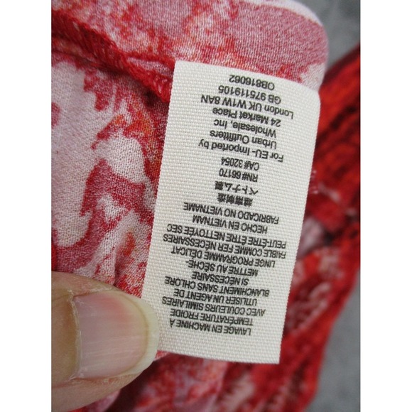 Free People Dress Medium Beach Day Bohemian Beach Resort Keyhole Backless Tassel - Picture 13 of 14